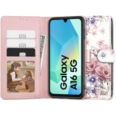 TECH-PROTECT fliptok GALAXY A16 4G / 5G BLOSSOM FLOWER tok