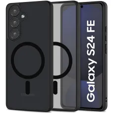 Tech-protect Magmat Magsafe Galaxy S24 Fe Matte Fekete Tok