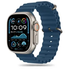 TECH-PROTECT ICONBAND PRO APPLE WATCH 6 / 7 / 8 / 9 / 10 / SE / ULTRA 1 / 2 (44 / 45 / 46 / 49 MM) ABYSS BLUE óraszíj