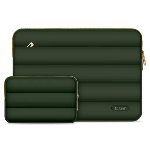 TECH-PROTECT PUFFY laptop táska 13-14 ARMY GREEN színben