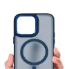 Matt MagSafe sötétkék tok iPhone 16 Pro - 4. kép