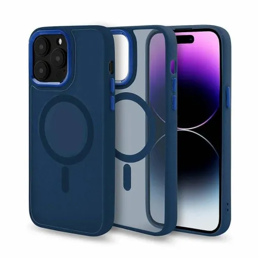 Matt MagSafe sötétkék tok iPhone 16 Pro Matt MagSafe sötétkék tok iPhone 16 Pro