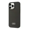 Eredeti tok IPHONE 16 PRO MAX Audi Szilikon Tok (AU-LSRIP16PM-Q3/D1-BK) fekete tok - 1. kép