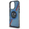 Eredeti iPhone 16 Pro Max BMW Hardcase Motorsport IML Circle MagSafe tok (BMHMP16X23HTPUV) sötétkék - 4. kép