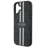 Eredeti tok IPHONE 16 Guess Hardcase 4G Printed Stripes MagSafe (GUHMP16SP4RPSK) fekete tok - 4. kép