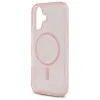 Eredeti Tok IPHONE 16 Guess Hardcase IML Glitter Circle MagSafe (GUHMP16SHFGEREP) rózsaszín tok - 4. kép