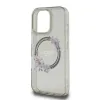 Eredeti Guess kemény tok iPhone 16 Pro Max IML Flowers Wreath MagSafe (GUHMP16XHFWFCK) fekete tok - 4. kép