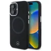 Eredeti tok IPHONE 16 Mercedes Hardcase Szilikon Tonal Logo MagSafe (MEHMP16S23SUTTK) fekete tok thumbnail