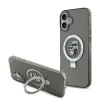  iPhone 16 fekete Karl Lagerfeld Gyűrűtartó Karl és Choupette MagSafe tok thumbnail