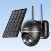 Vezeték nélküli 5MP WiFi kültéri kamera ieGeek ZS-GX4S fekete napelemes - 1. kép