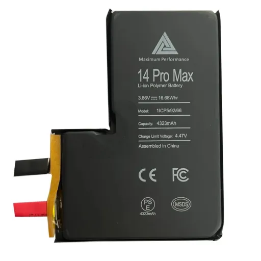 Akkumulátor iPhone 14 PRO MAX-hoz rugalmas csatlakozás nélkül
