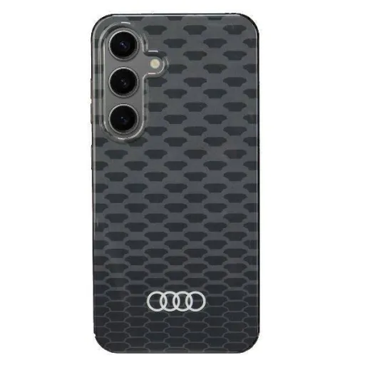 Eredeti tok SAMSUNG GALAXY S24 Audi Hardcase IML Pattern MagSafe tok (AU-IMLMS24-Q5/D3-BK) fekete tok Eredeti tok SAMSUNG GALAXY S24 Audi Hardcase IML Pattern MagSafe tok (AU-IMLMS24-Q5/D3-BK) fekete tok