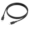 Borofone BX113 Lenny kábel - USB - Type C - 3A 2 méter fekete - 1. kép