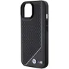 BMW Perforated Twisted Line MagSafe tok iPhone 15/14/13 - Fekete - 4. kép