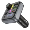 Borofone Transmitter FM BC50 Ascenso MP3, Bluetooth - 2xUSB + Type C - QC 3.0 PD 38W čierna - 3. kép