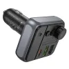 Borofone Transmitter FM BC50 Ascenso MP3, Bluetooth - 2xUSB + Type C - QC 3.0 PD 38W čierna - 4. kép