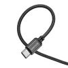 Borofone kábel BX87 Sharp - USB to Type C - 3A 2 méter fekete - 0. kép