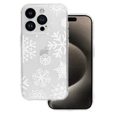 TEL PROTECT Karácsonyi Átlátszó Tok iPhone 16 Pro Design 4 tok