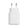 Joyroom JR-TCF24 USB-C PD 30W QC SFC hálózati töltő - fehér + 1m USB-C kábel - 3. kép