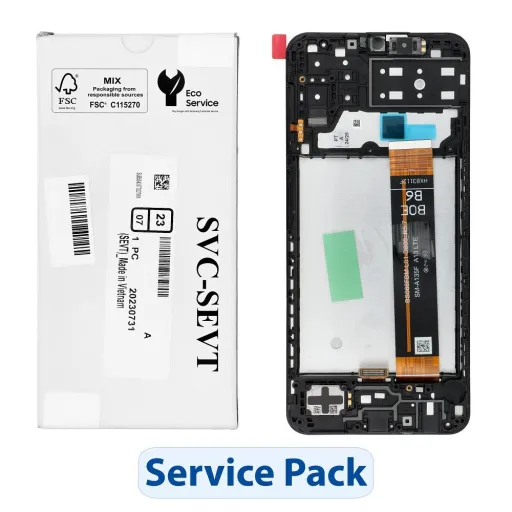 ServicePack LCD Kijelző SAMSUNG M13 M135F GH82-29133A