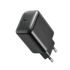 Joyroom JR-TCF23 USB-C 25W SFC / PPS / PD hálózati töltő - fekete