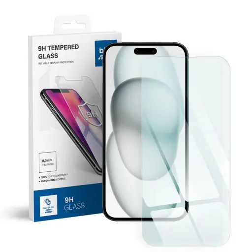 Tempered Glass Blue Star - IPHONE 15/16 üvegfólia