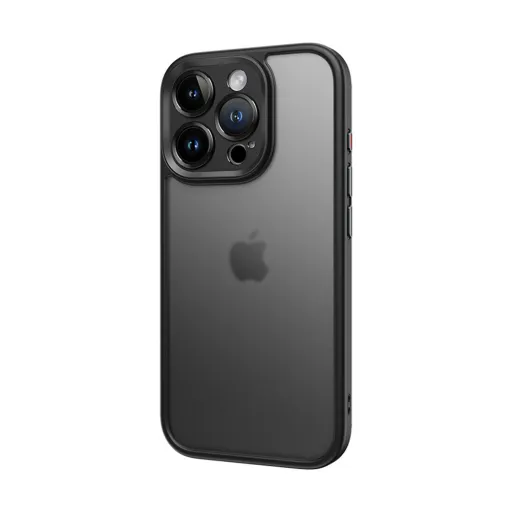 Rock Guard Touch Matte sorozatú tok iPhone 16 Pro fekete tok