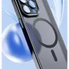 Rock Guard Touch Matte Series Mágneses tok iPhone 15-höz fekete tok - 1. kép
