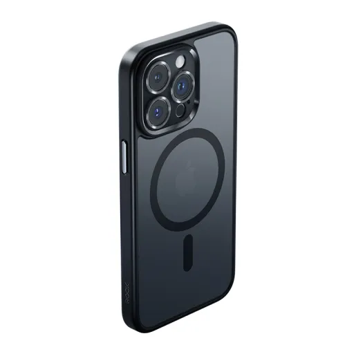 Rock Guard Touch Matte Series Mágneses iPhone 15 Pro tok fekete Rock Guard Touch Matte Series Mágneses iPhone 15 Pro tok fekete
