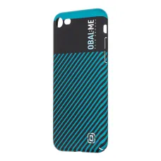 OBAL:ME Flossy Stripes tok Apple iPhone 7/8/SE 2020/SE 2022 Black/Teal