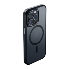 Rock Guard Touch Matte sorozat mágneses tok iPhone 16 Pro fekete tok