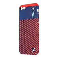 OBAL:ME Flossy Stripes tok Apple iPhone 7/8/SE 2020/SE 2022 Kék/Piros