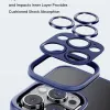 Rock Guard Touch Matte Series iPhone 15 tok fekete - 2. kép