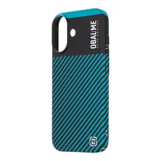 OBAL:ME Flossy Stripes iPhone 16 tok Fekete/Teal