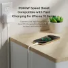 Rock Kábel Z20 - Type C to Type C - PD 60W 3A 1 méter fehér - 1. kép