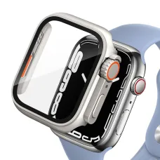 TECH-PROTECT DEFENSE360 APPLE WATCH 10 (46 MM) TITANIUM/NARANCS üvegfólia