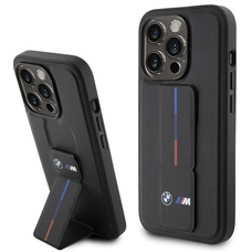 BMW Grip Hot Stamp tok iPhone 15 Pro Max - fekete