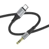 HOCO kábel AUX Type C (APA) - Jack 3,5 mm (APA) UPA26 1 m fekete - 2. kép