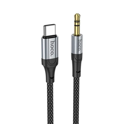 HOCO kábel AUX Type C (APA) - Jack 3,5 mm (APA) UPA26 1 m fekete