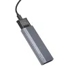 HOCO adapter HUB Type C SSD lemezhez USB3.2 / 10GBps HB47A fém szürke - 4. kép