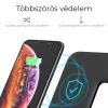 BeeGeek 3 in 1 vezeték nélküli töltő 15W, apple watch, airpods, iPhone töltőállomás fekete színben - 3. kép