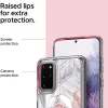 Samsung S20+ Plus Spigen Ciel Etoile pink márvány mintával - 2. kép