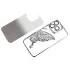 Tel Protect Butterfly Water iPhone 15 tok ezüst - 1. kép