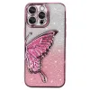 Tel Protect Butterfly Water tok iPhone 16 pink tok - 0. kép