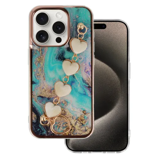 Trend tok iPhone 16 Pro design 6 kék tok