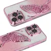 Tel Protect Butterfly Water tok iPhone 13 Pro pink - 2. kép