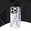 Benks Magnetic Mecha Series tok iPhone 16 Pro Max fehér - 2. kép