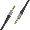 HOCO kábel AUX Jack 3,5 mm (férfi) - Jack 3,5 mm (férfi) UPA26 1 m fekete - 1. kép