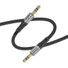 HOCO kábel AUX Jack 3,5 mm (férfi) - Jack 3,5 mm (férfi) UPA26 1 m fekete - 4. kép