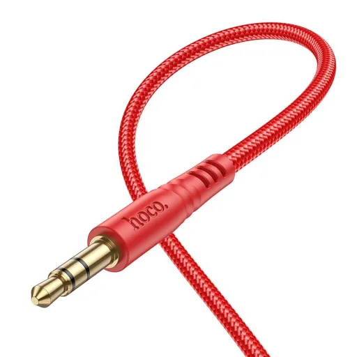 HOCO 3,5 mm-es JACK kábel (férfi) - JACK 3,5 mm (férfi) UPA24 1 m piros